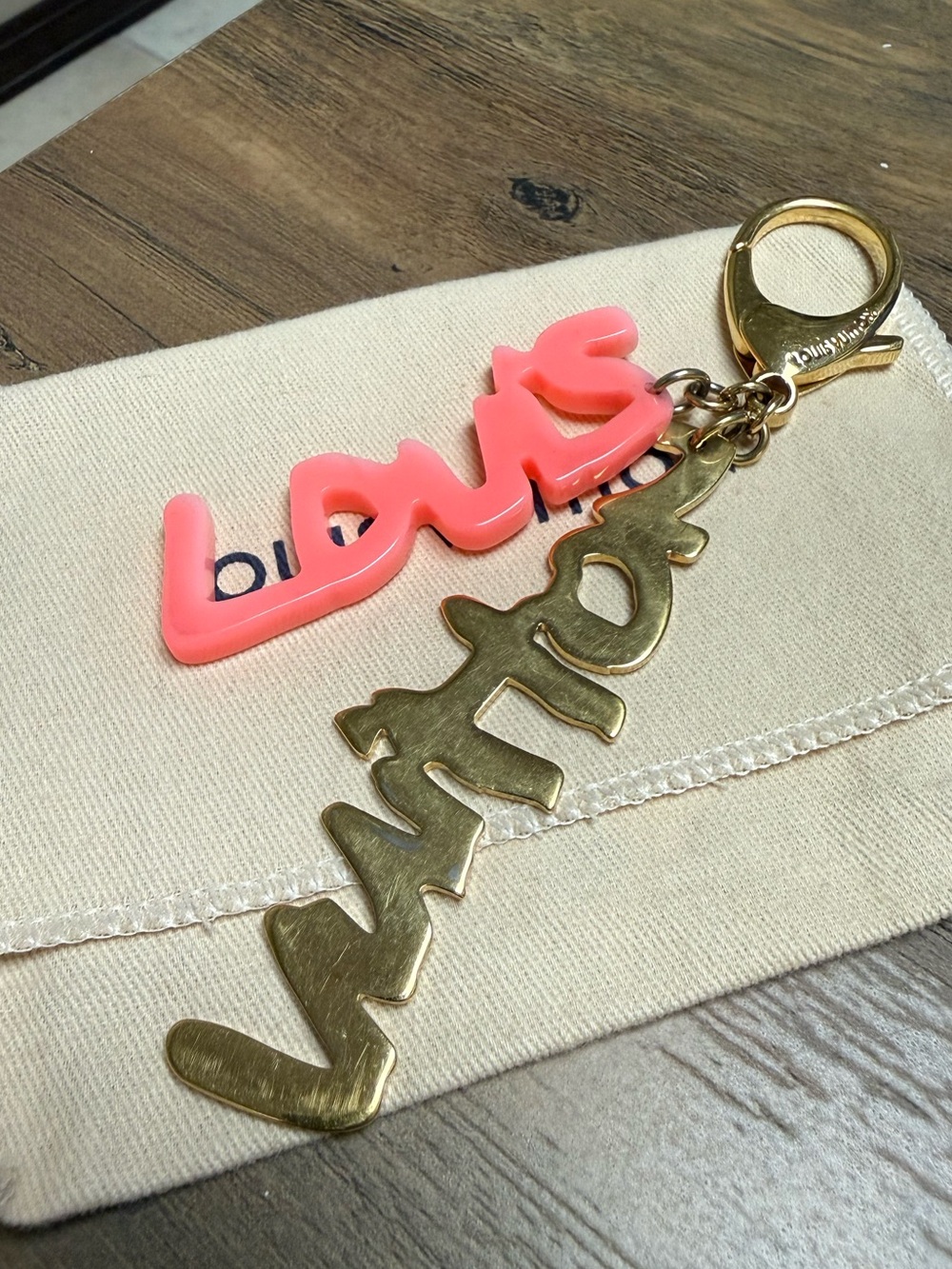 Louis Vuitton x Stephen Sprouse Graffiti bag charm